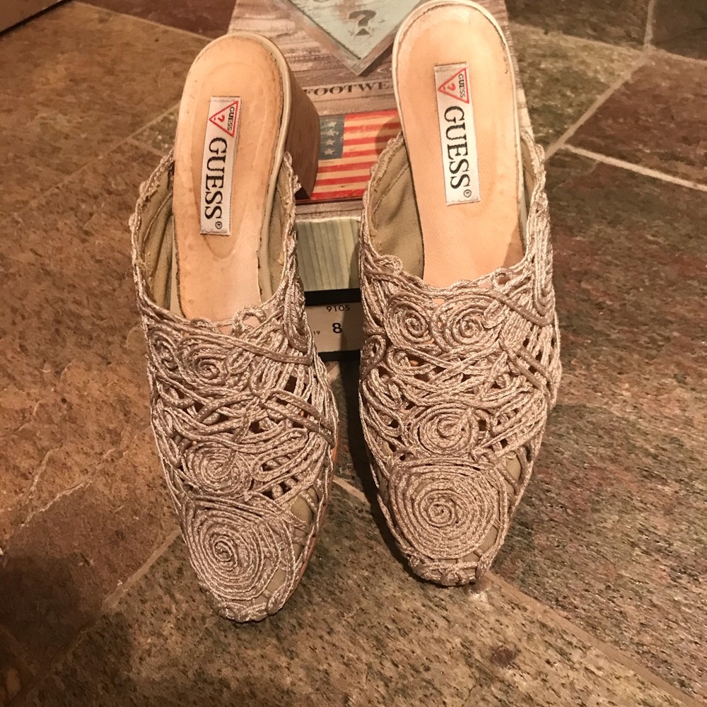 Guess Slip on mules